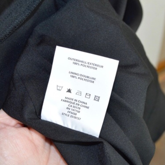 Frank & Oak Black Short Sleeve Wrap Dress, Size XS - Picture 7 of 8